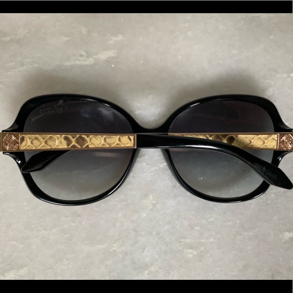 Roberto Cavalli Sunglasses RC 649 S 01B Black Bucaneve Authentic - Picture 6 of 14